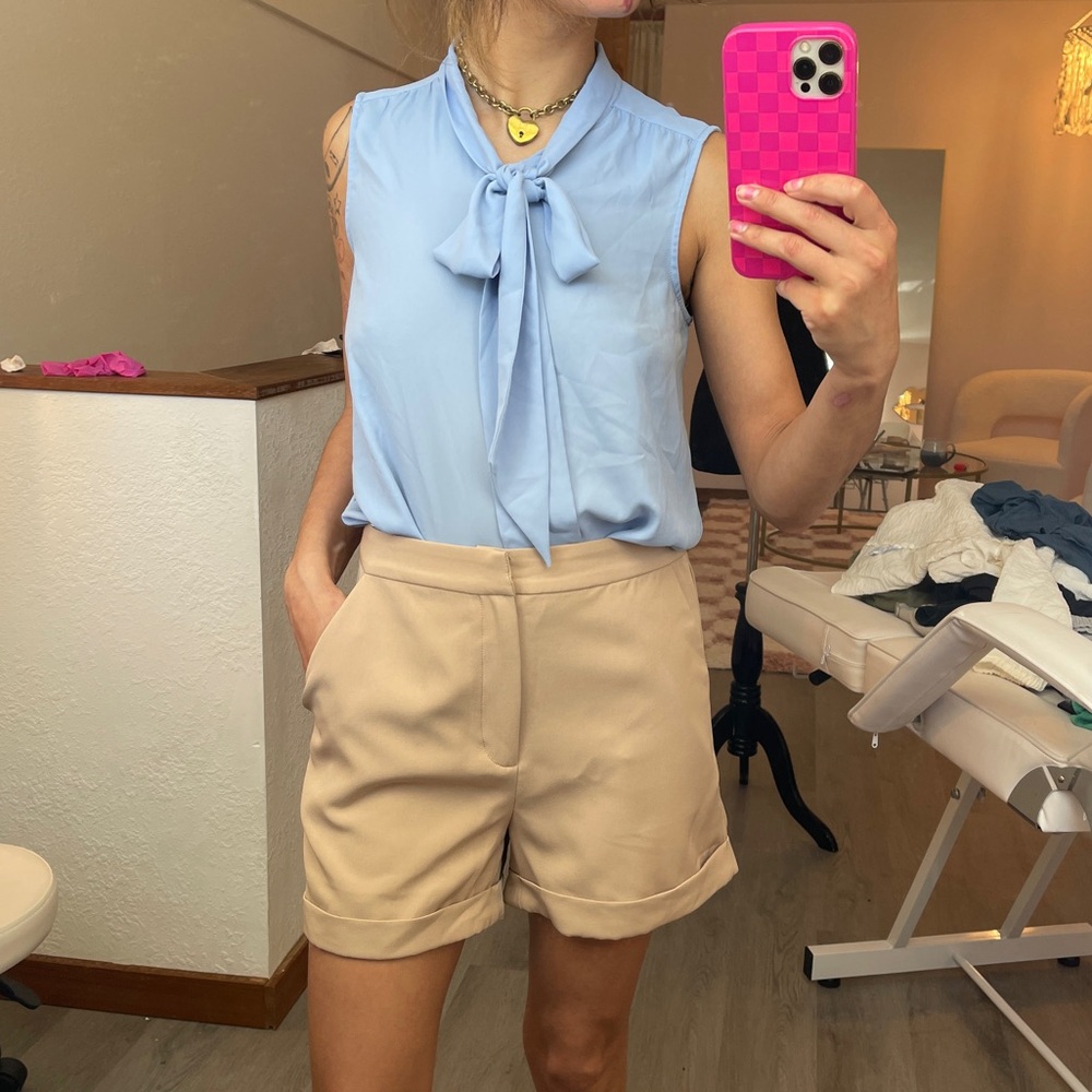 Pink lily shorts